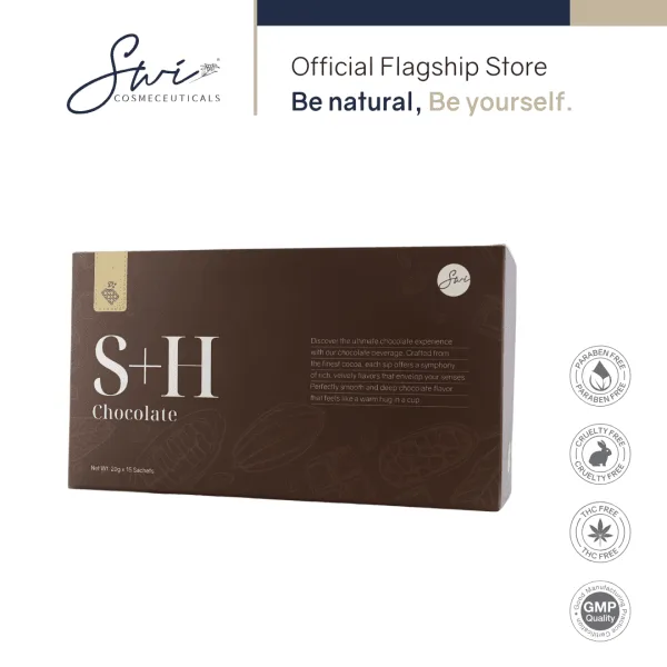 SWI S+H Chocolate Drink 20g x 15 sachets