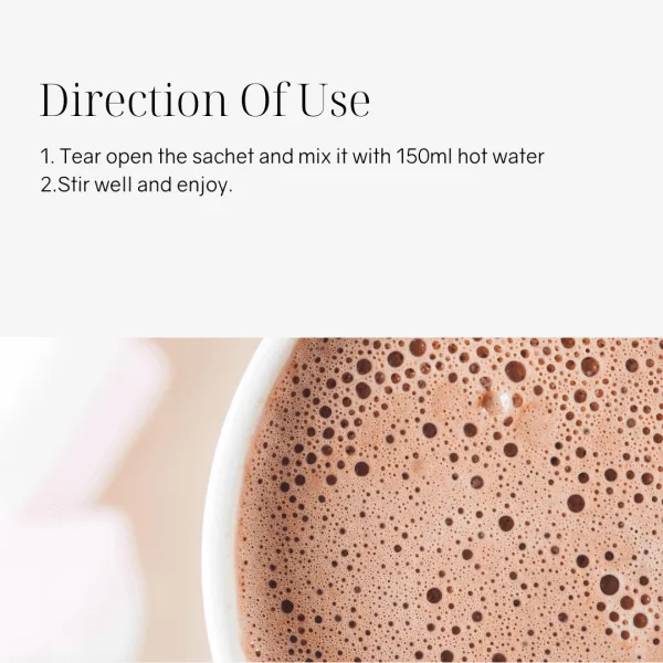 SWI S+H Chocolate Drink 20g x 15 sachets - 图片 7