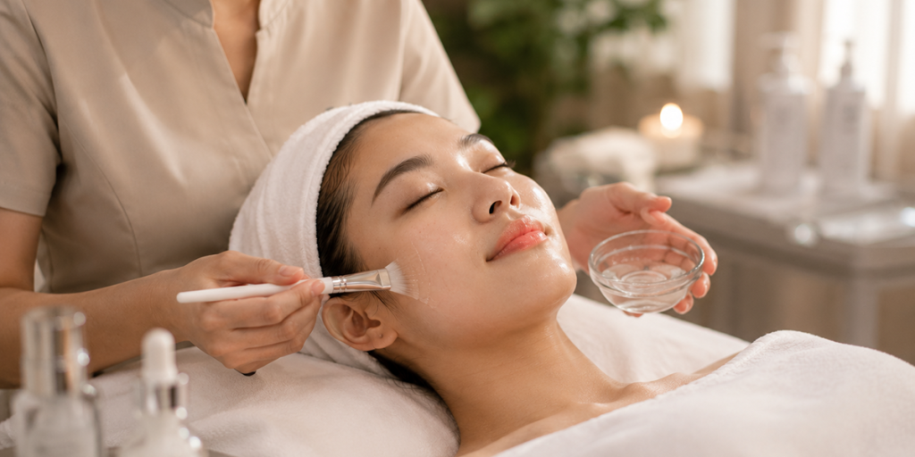 facial and spa