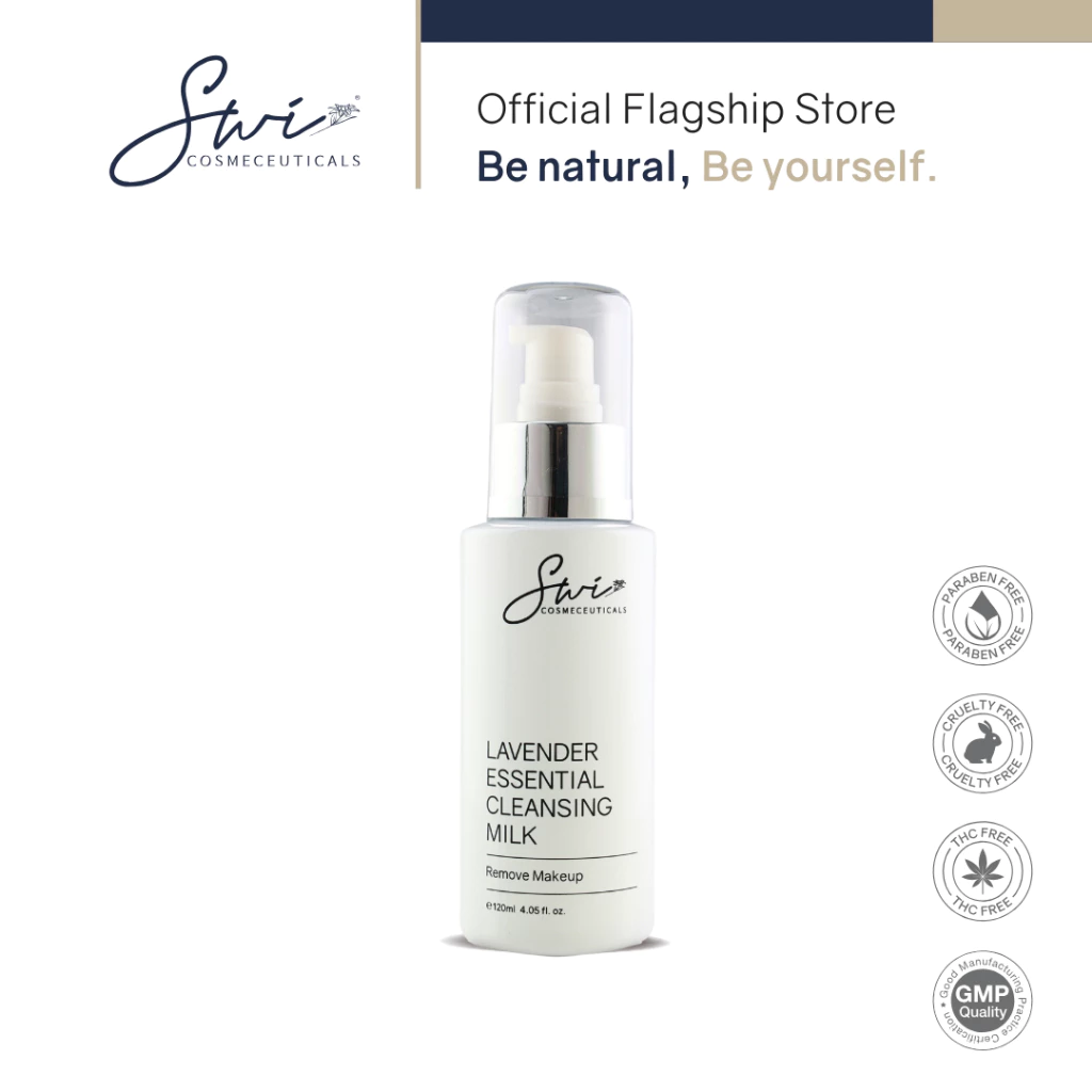 Lavender Essential Cleansing Milk for Remove Makeup