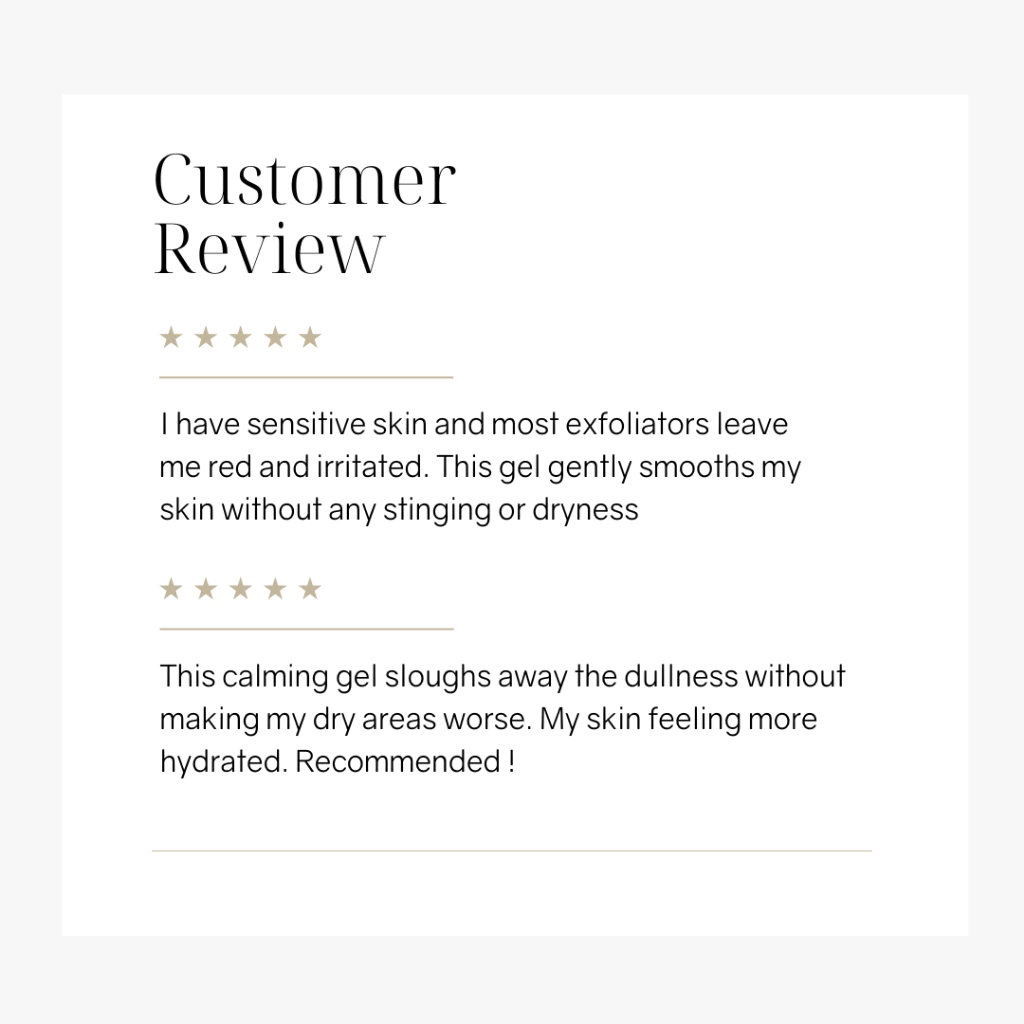 SWI Exfoliating Calming Gel for Gentle Peeling & Remove Dead Skin Cell - Image 3